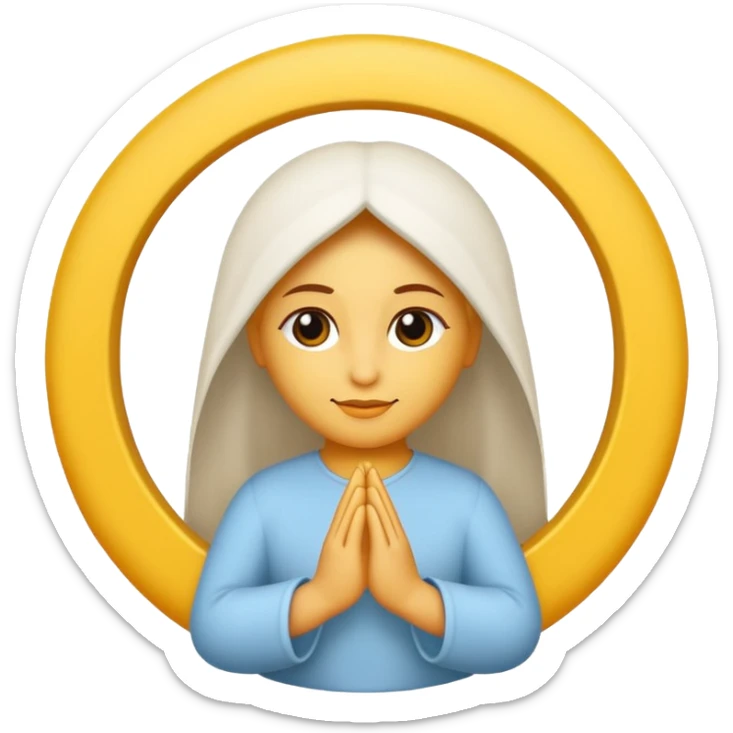 Quiero un emoji de la paz con una paloma blanca y un círculo sticker