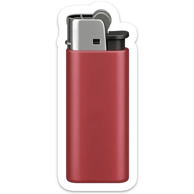 Bic lighter sticker