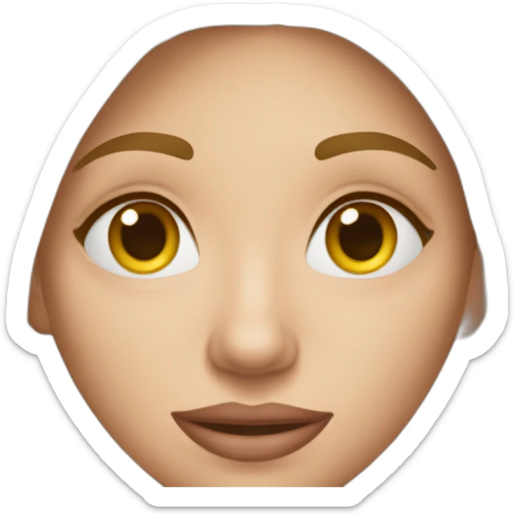 Une femme qui mue. Elle sort de sa peau pour renaître métaphoriquement. sticker