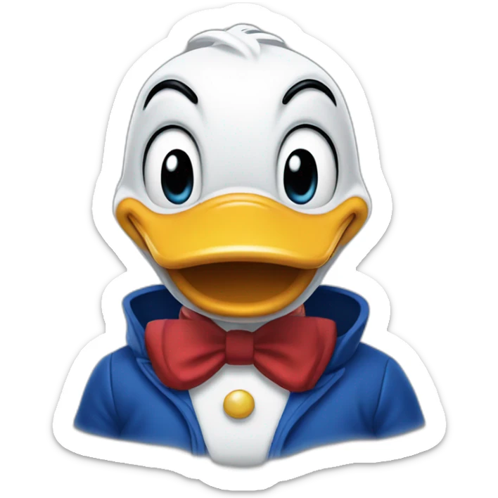 donald duck sticker