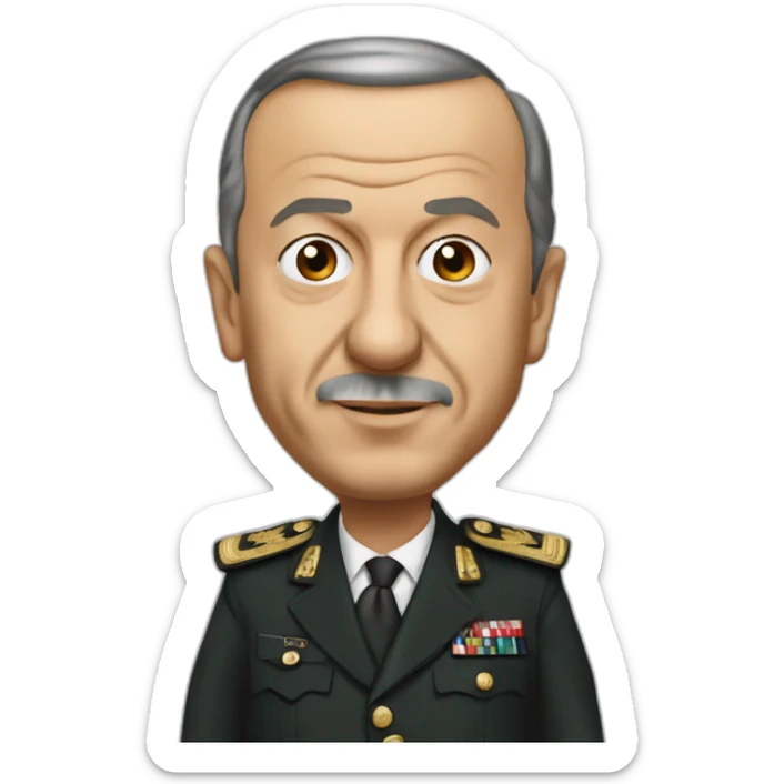 recep tayyip erdogan sticker