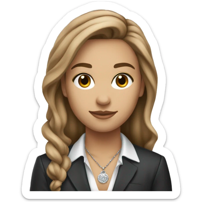 23 year old with light brown hair who works at an insurance firm as an administrator wearing silver jewelry and has tattoos and lives in tennessee sticker