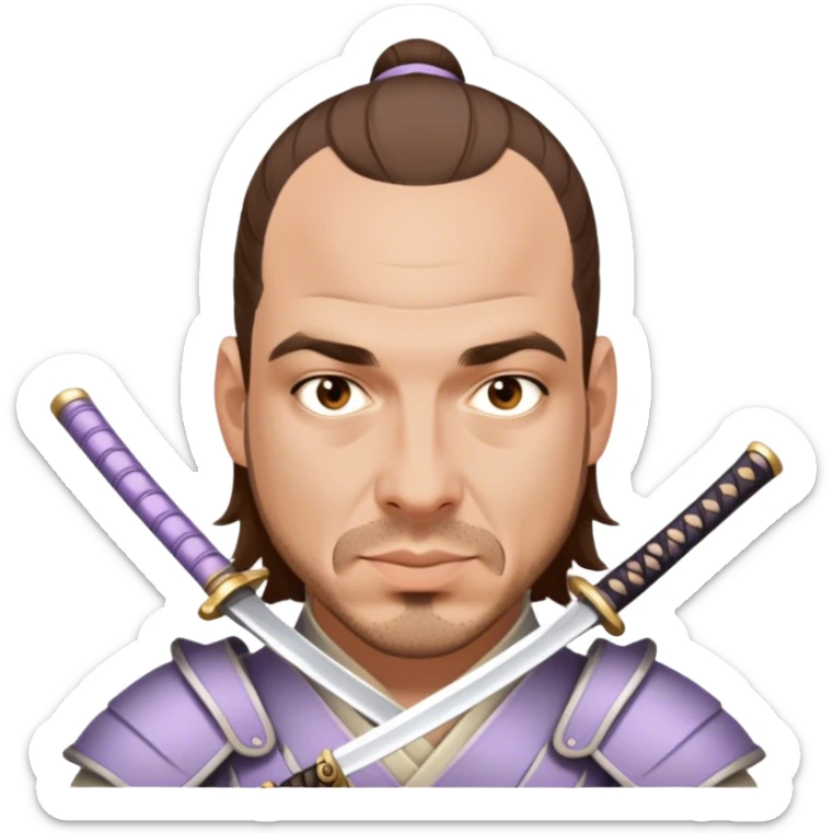 Gentle Samurai sticker