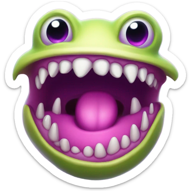 My singing monsters. maw sticker