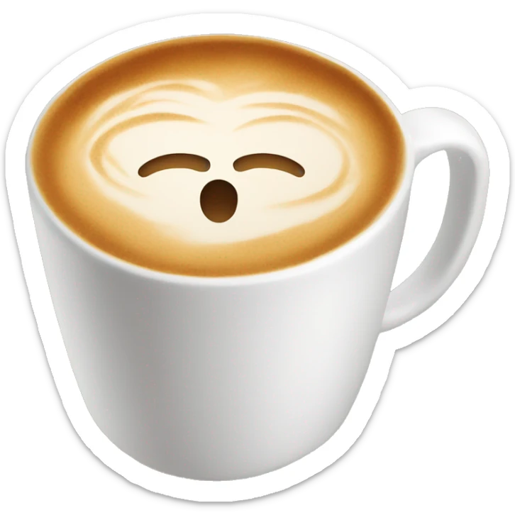 Latte colors  sticker