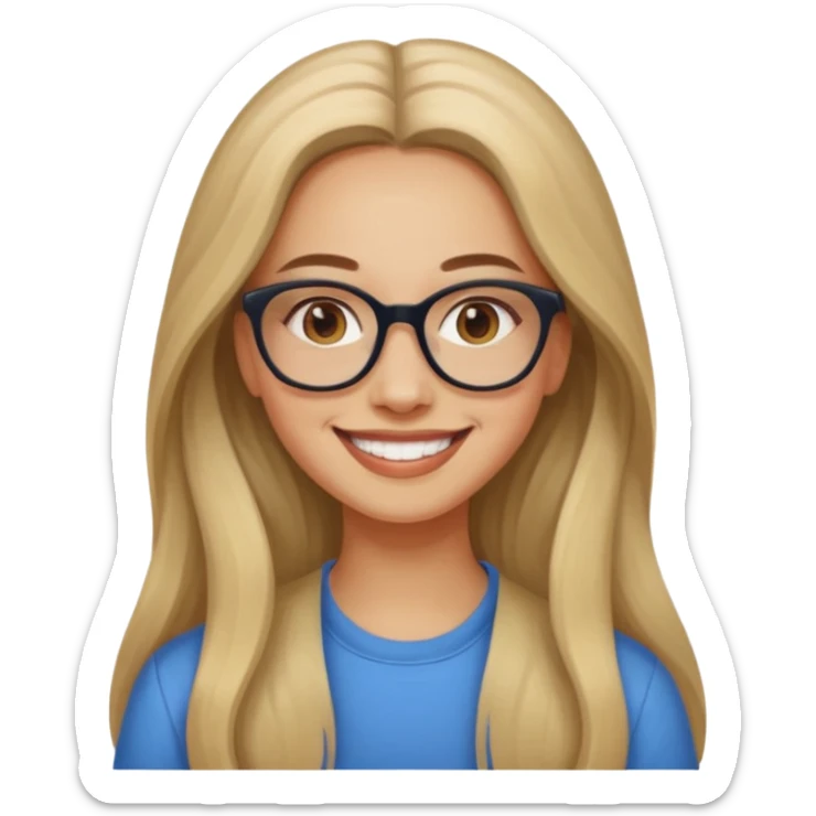 Painting women. smilling   Long hair,  lunette peinture sticker