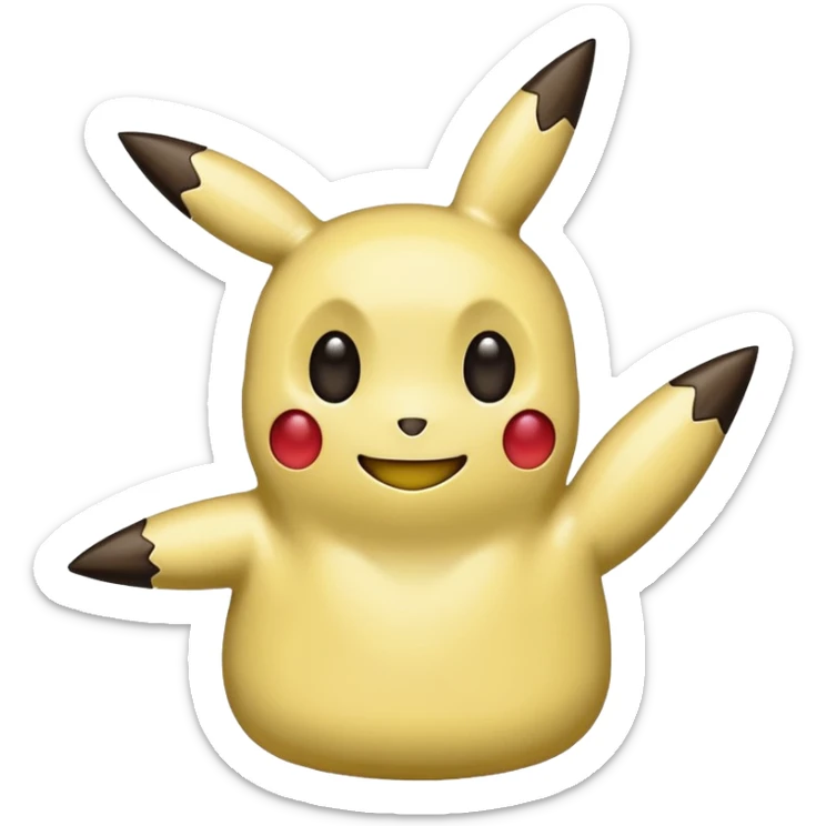 Me gustaría que hagas un emoji de un pokemon que se llama mimikuu sticker