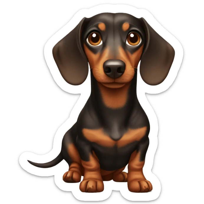 dachshund  sticker