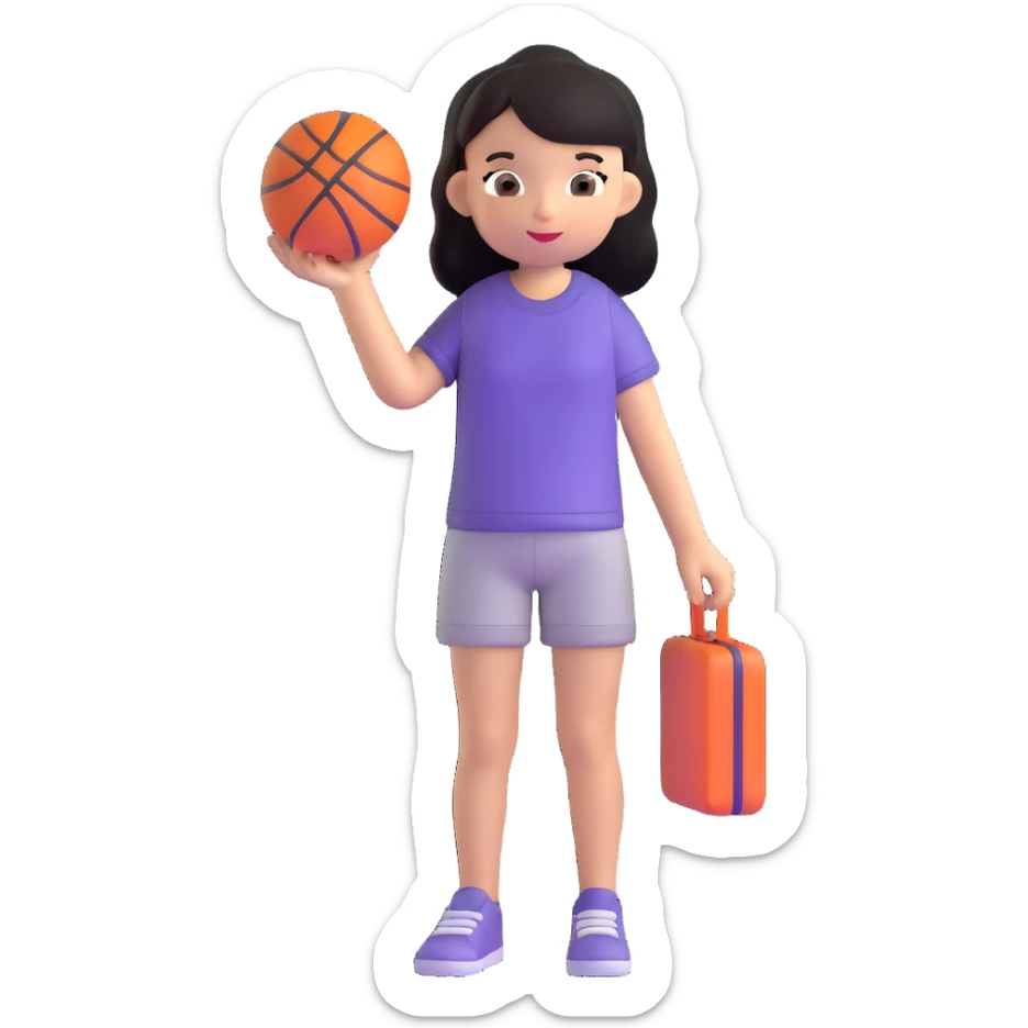 beautiful girl sticker