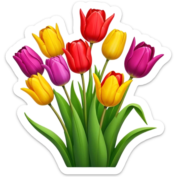 Tulipanes  sticker