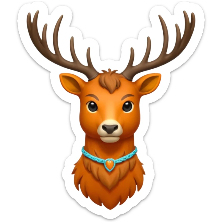 crea una mascota de equipo que sea un venado de cuerpo completo y lleve un chaleco con el nombre de telamon que en el chaleco diga telamon, el chaleco de color naranja, que en el lado izquierdo del chaleco diga telamon sticker