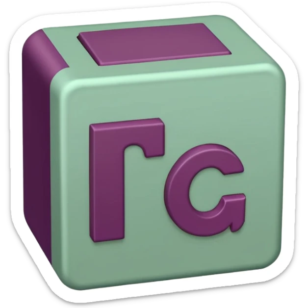 animated gif the word Sent in sage green and plum colors sticker