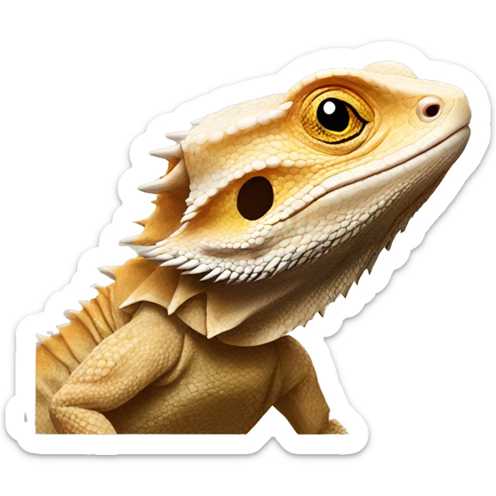 Bearded dragon  sticker