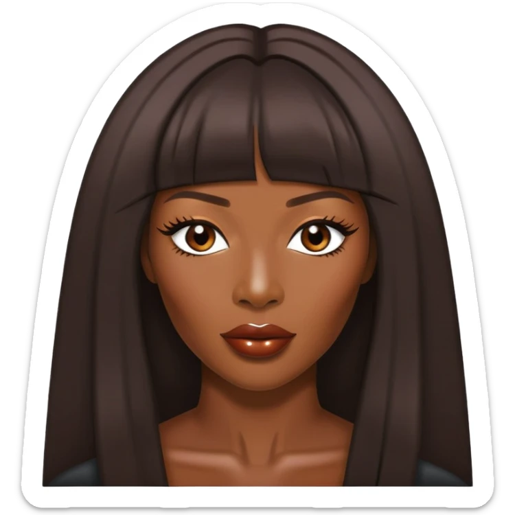 Naomi Campbell  sticker