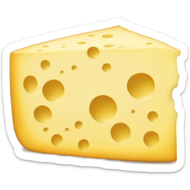 cheese sticker