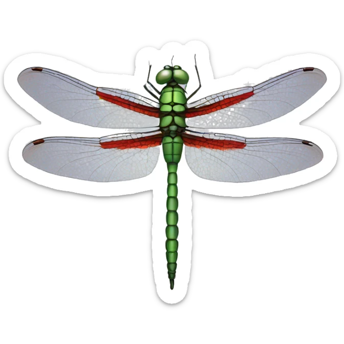 Dragonfly sticker
