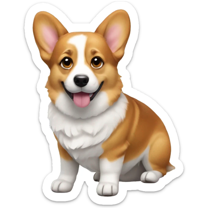 corgi sticker