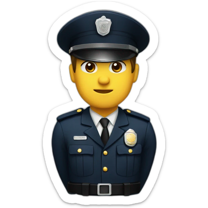 Officer sticker