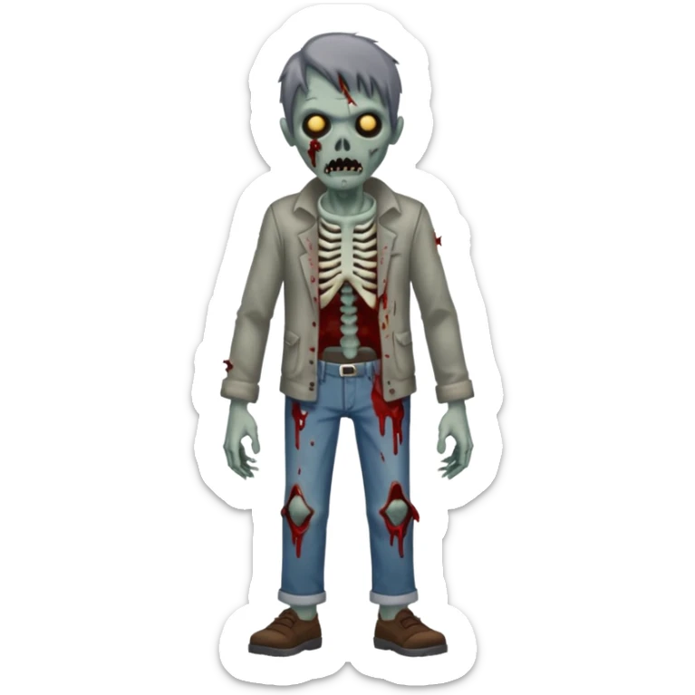 Zombie sticker