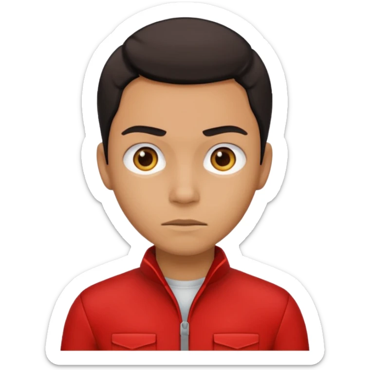 Tokyo in the la casa de papel TV show sticker