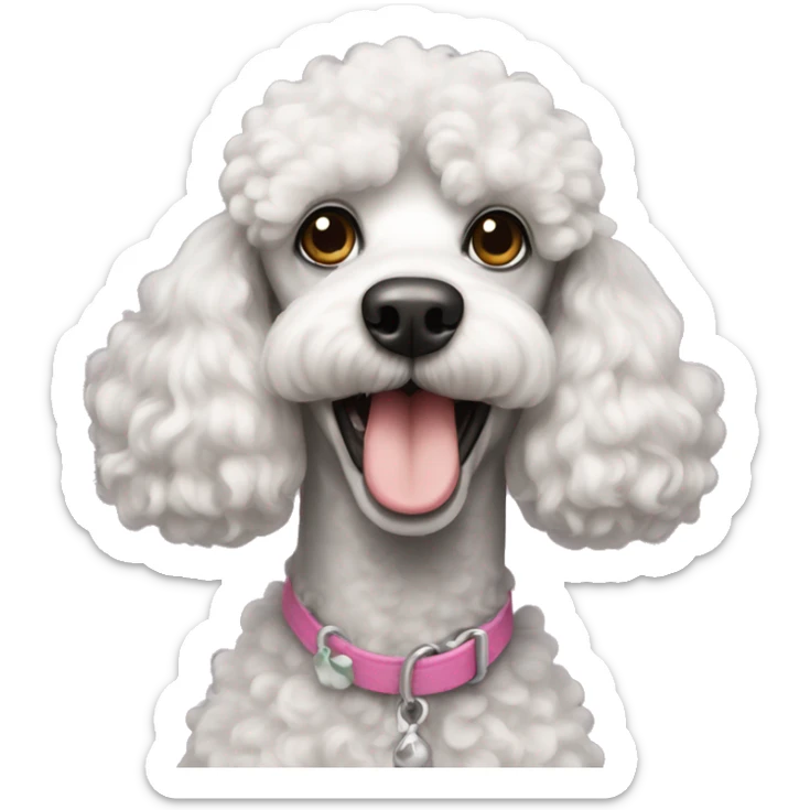 poodle  sticker
