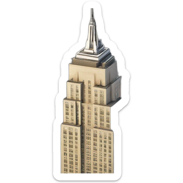 empire state building sticker