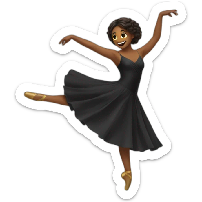 Dance sticker