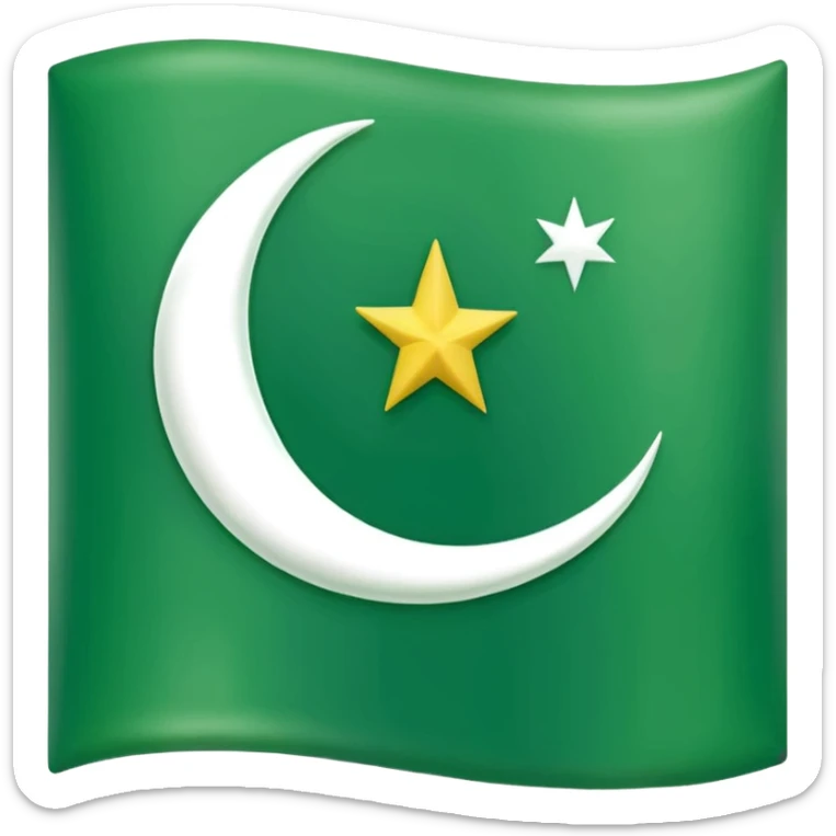 the Riffian flag with in the middle white and the green moon and star look the flag up sticker
