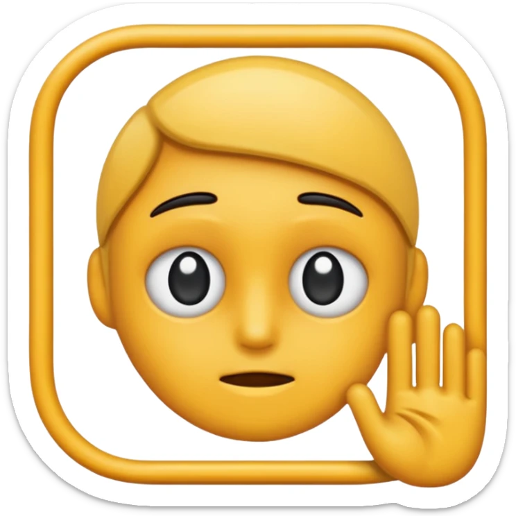 A fat white woman with her legs spread whilst sitting on a white man's face sticker