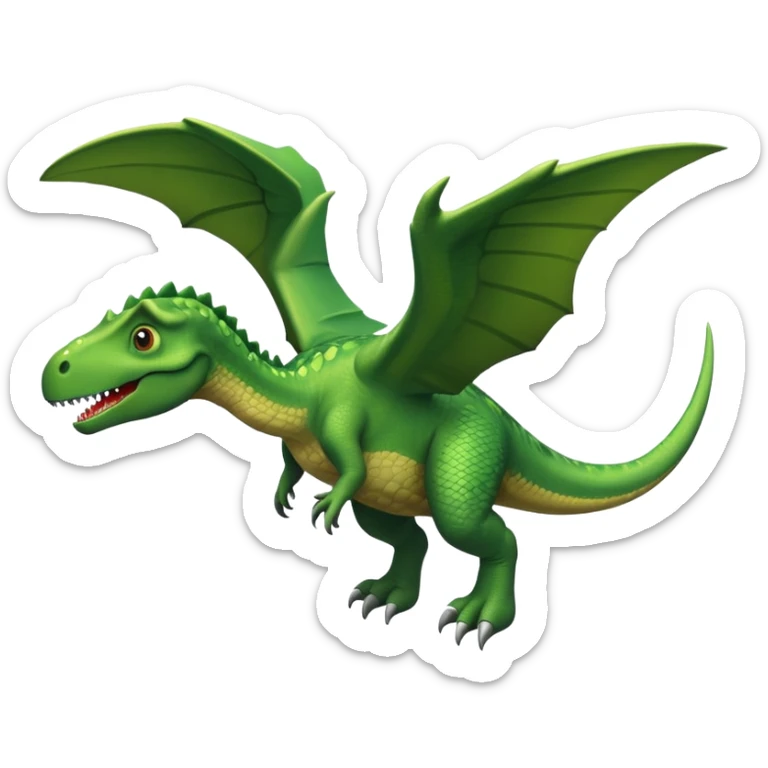 Flying dainosar  sticker