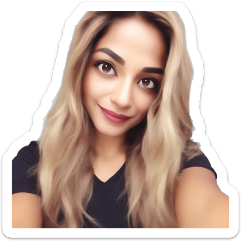 She: Mere offline janeko Baad tum kisse bate karte ho..?😒😏 sticker