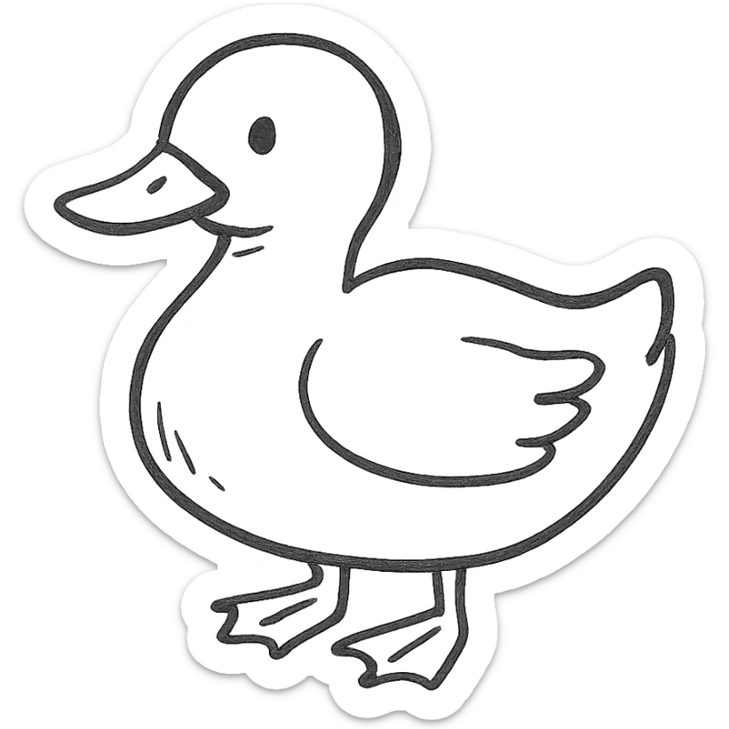 duck sticker