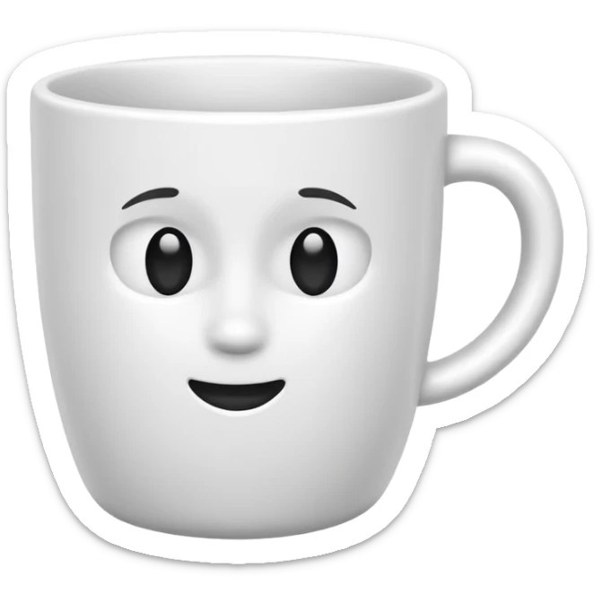 empity cup sticker
