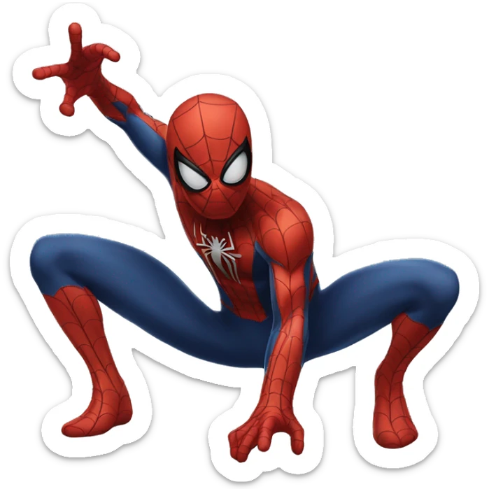 spiderman sticker