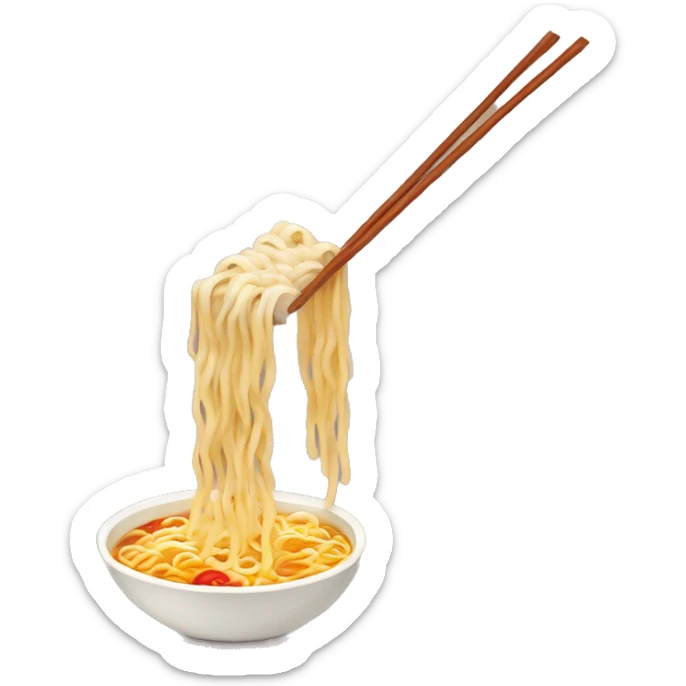 Ramen sticker