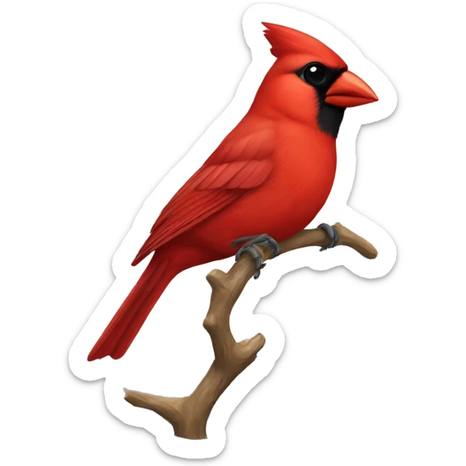 Cardinal  sticker