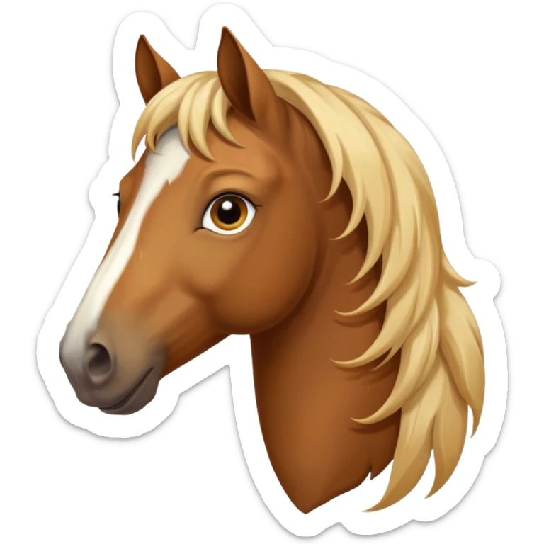 ok corrige le nombre de patte et assure toi qu il soit en santé - reprend les photo de cheveux d avant !chevaux* sticker