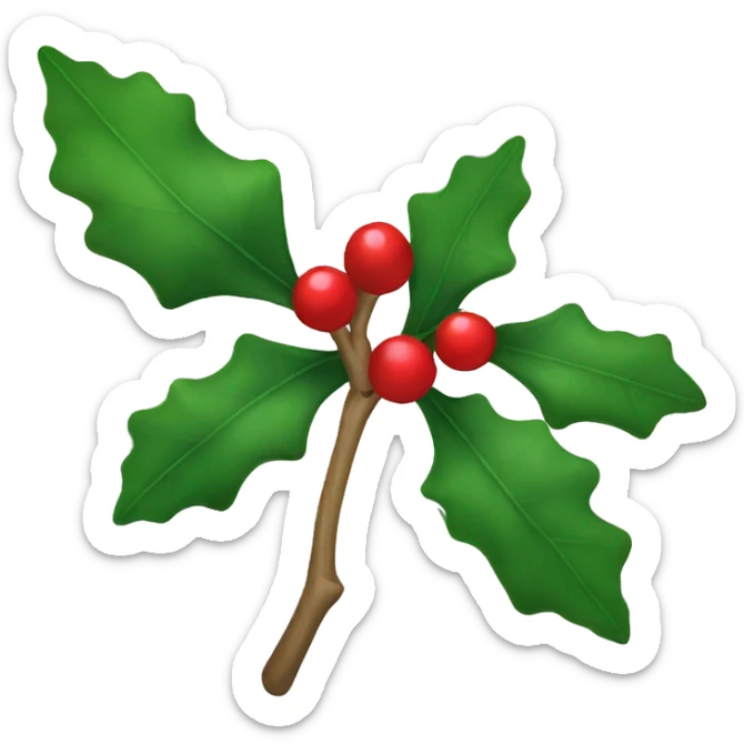 Mistletoe  sticker
