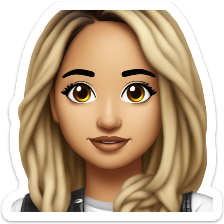 Rebbeca Marie Gomez, known professionally as Becky G, is an American singer and actress. She first gained recognition in 2011 for her cover versions of popular songs, many of which she uploaded to YouTube sticker