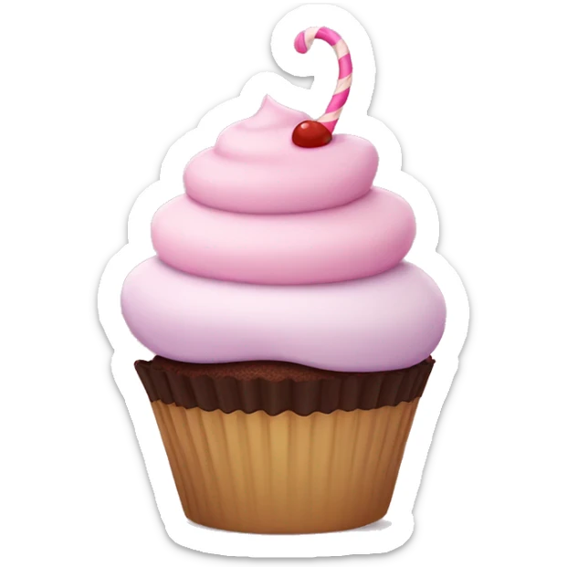 Cupcake sticker