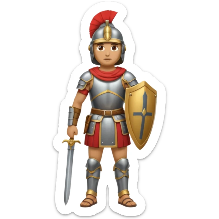 Famoso general cartagines de la época púnica, foto del cuerpo entero sticker