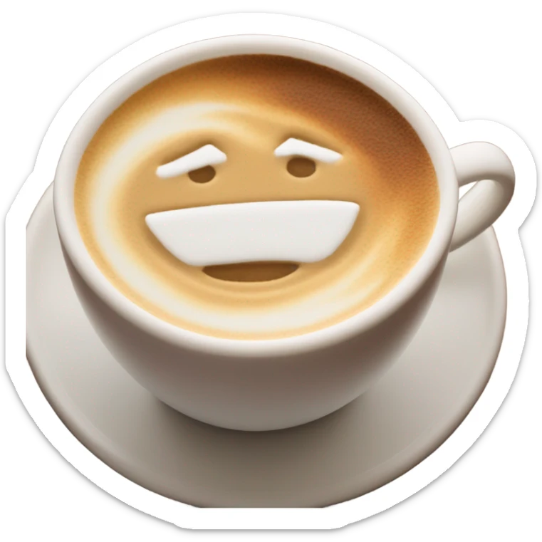 Latte  sticker