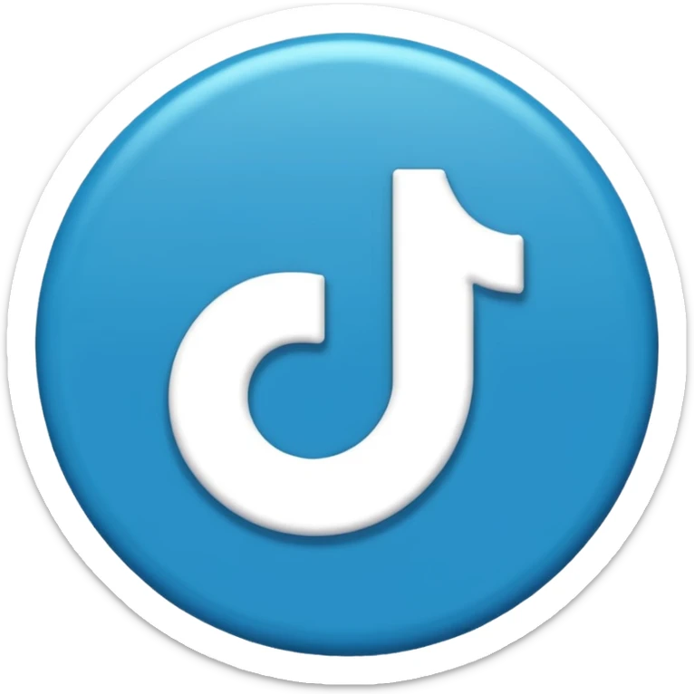 I want that type of tiktok verified thing as an emoji sticker