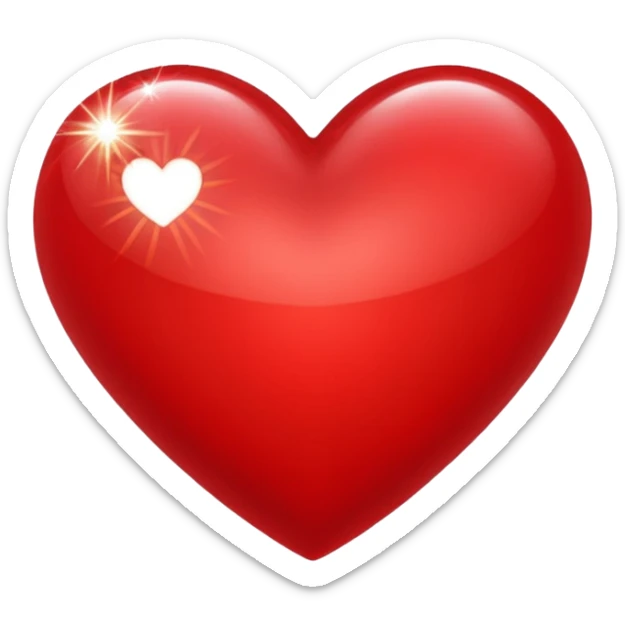 Love sparkling  sticker