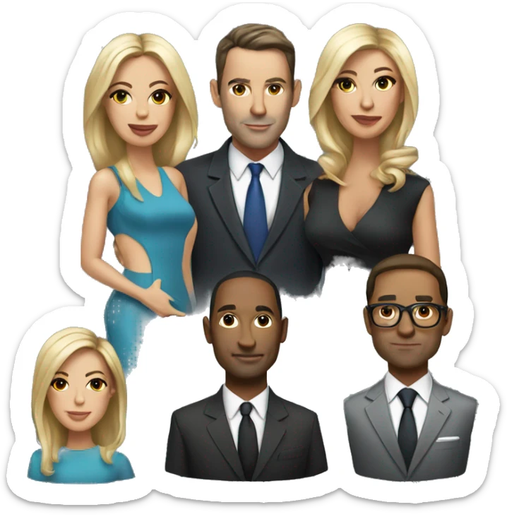 Male, 40, businessman
Female, 37, socialite,
media personalities sticker