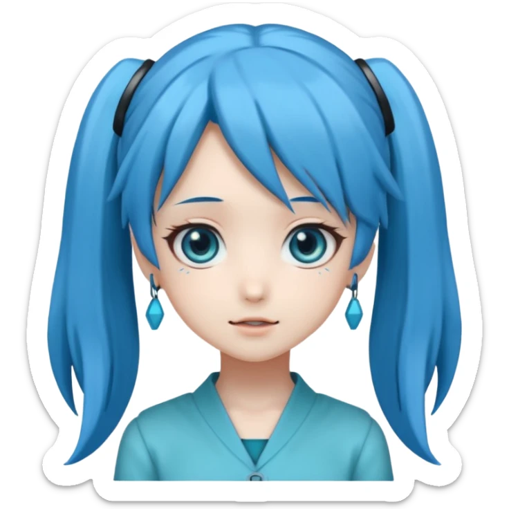 hatsunue miku sticker