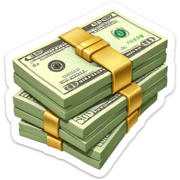 Cash sticker