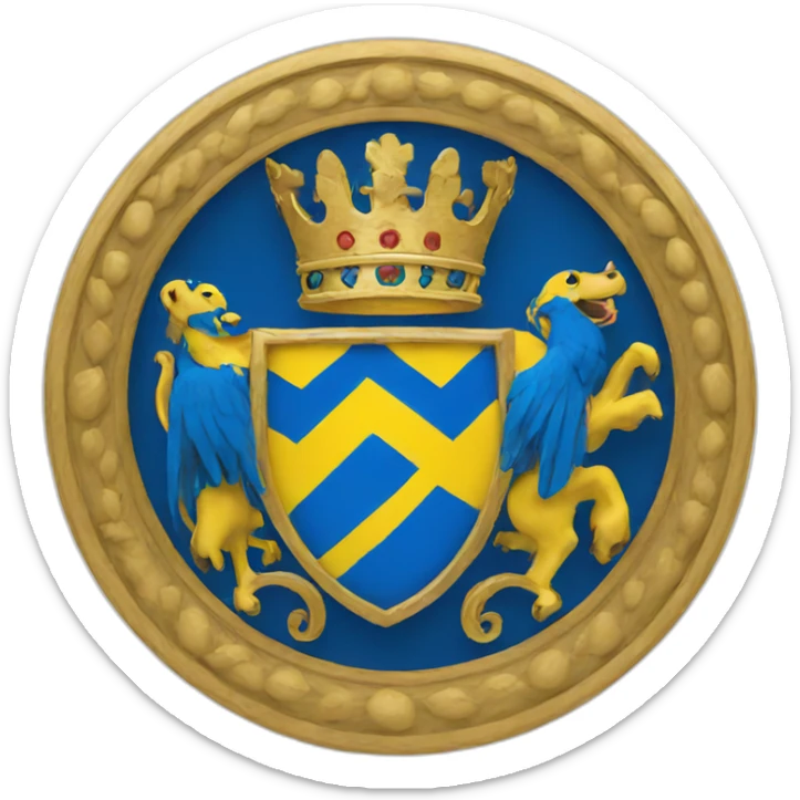Swedish emblem sticker