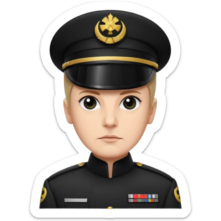 An emoji for discord of an Imperial Officer star wars sticker