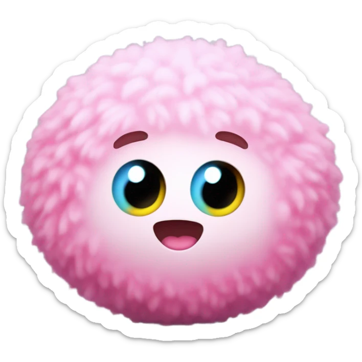 Bfdi puff ball sticker